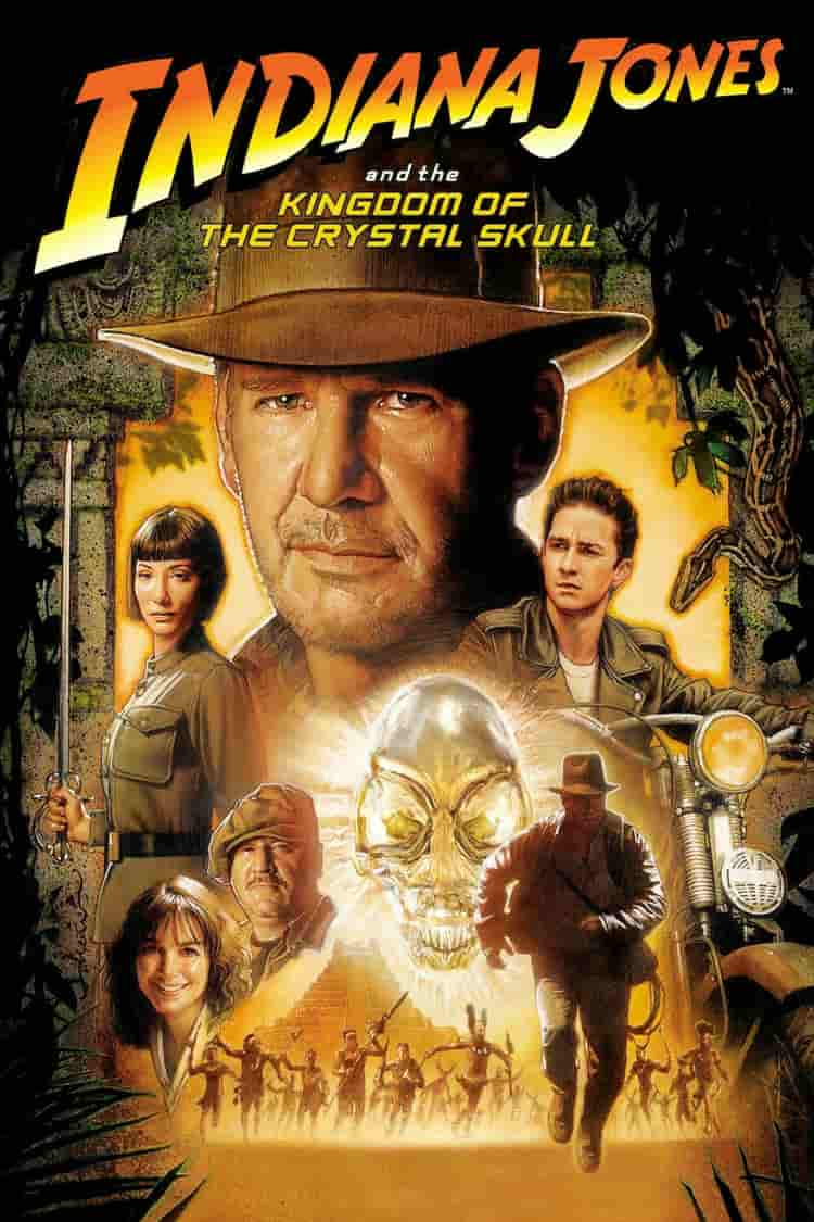 Poster for Indiana Jones and the Kingdom of the Crystal Skull